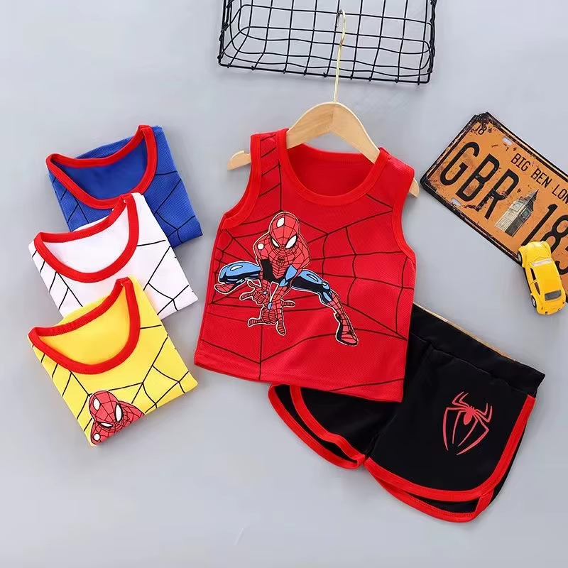 Conjunto Infantil Homem-Aranha: Camiseta e Shorts