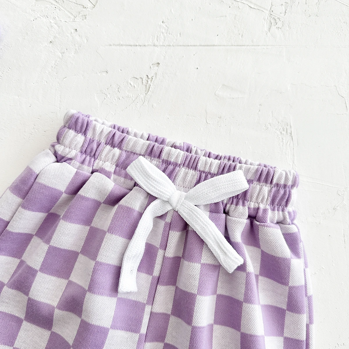 Conjunto Verão Bebê Unissex - Camiseta e Shorts Xadrez