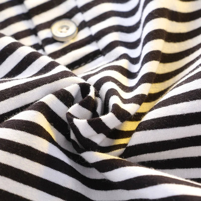 Conjunto Roupa Infantil Listrado Meninos