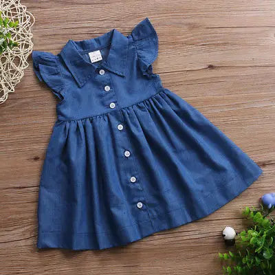 Vestido Fofo de Mangas Curtas