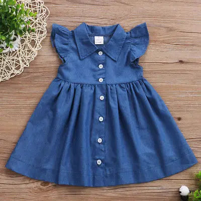 Vestido Fofo de Mangas Curtas