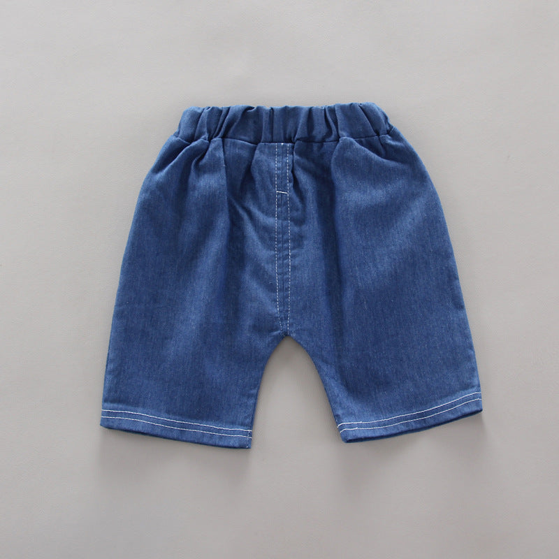 Conjunto Infantil Bombeiros - Camisa Estampada e Shorts (2 Peças)
