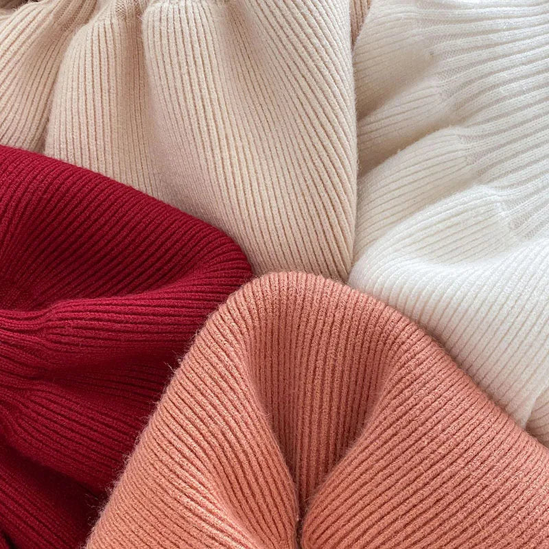 Vestido cores sólidas confortável