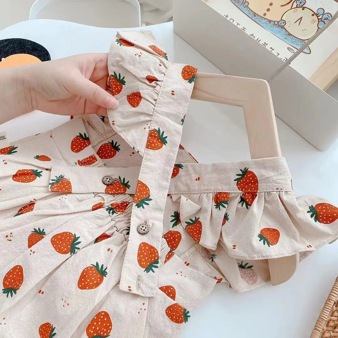 Macacão Bebê Princesa Morango