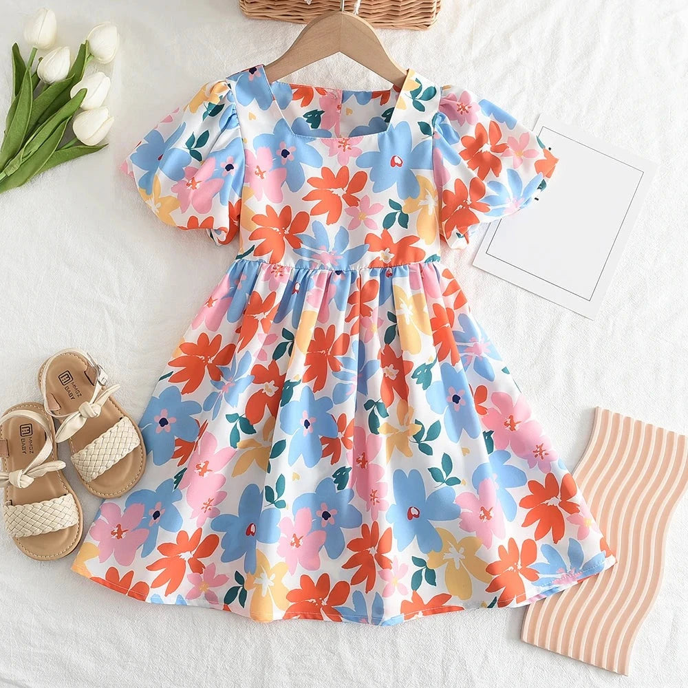 Vestido Verão Roupa Infantil, Vestido Menina 2 anos, Vestido Menina 3 anos, Vestido Menina 4 anos, Vestido Menina 5 anos, Roupa Infantil, Roupa Infantil Meninas, Moda Infanto Juvenil, Roupinha de Criança