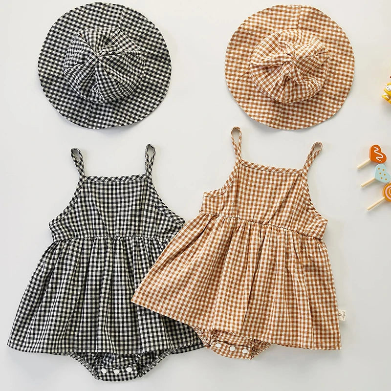 Conjunto vestido e chapéu Baby Girl