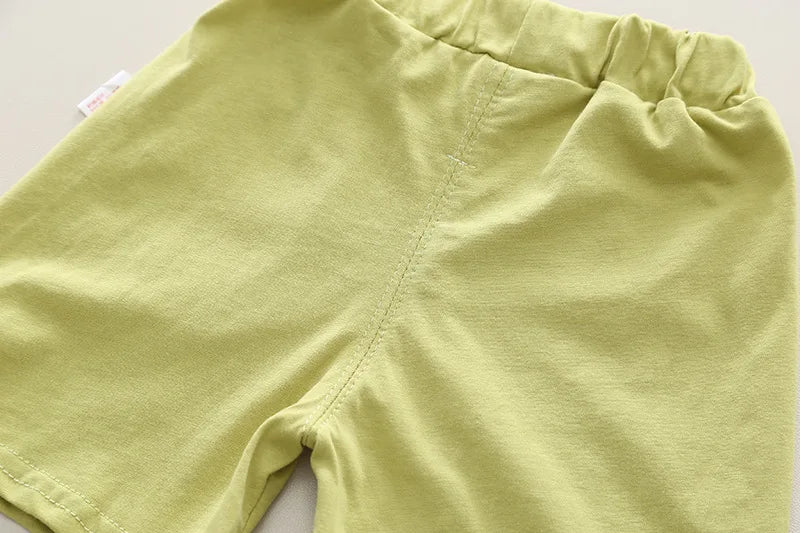 Conjunto Bebê Menino - Camiseta e Shorts Estampa Dinossauro (2 Peças)