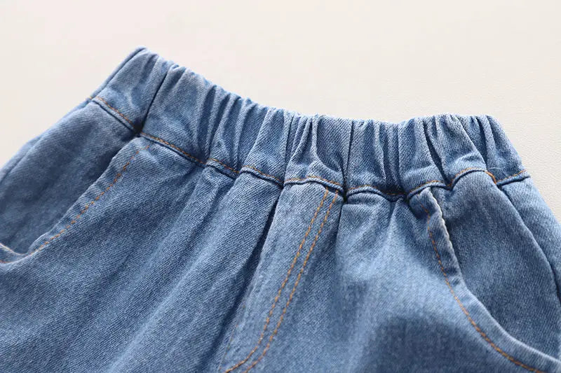 Conjunto Infantil Verão - Camiseta Urso e Shorts