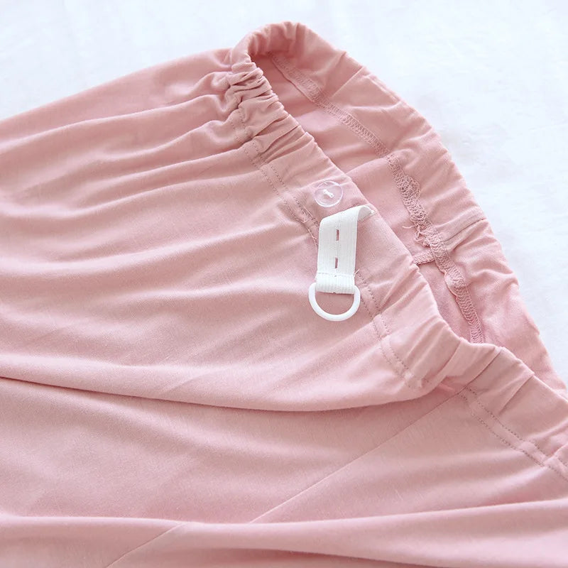 Pijama Pós Parto e Amamentação.