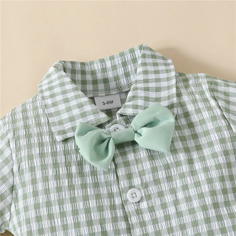 Conjunto Meninos Gentleman com Suspensórios