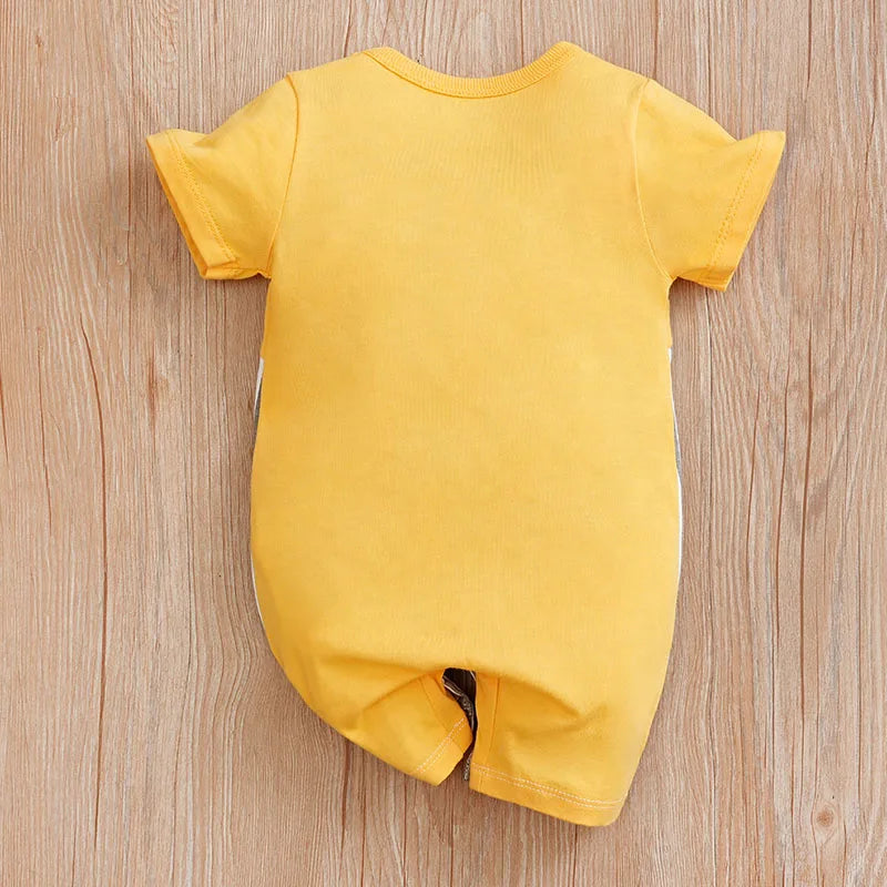 Bodysuit de Algodão com Estampa de Ratinho - Unissex e Confortável