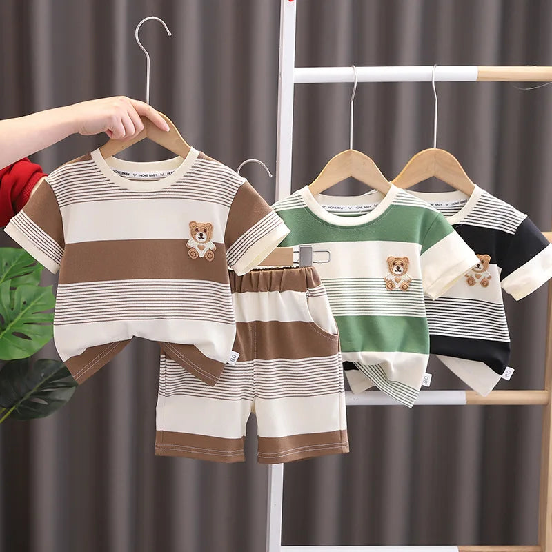 Conjunto Urso Listrado