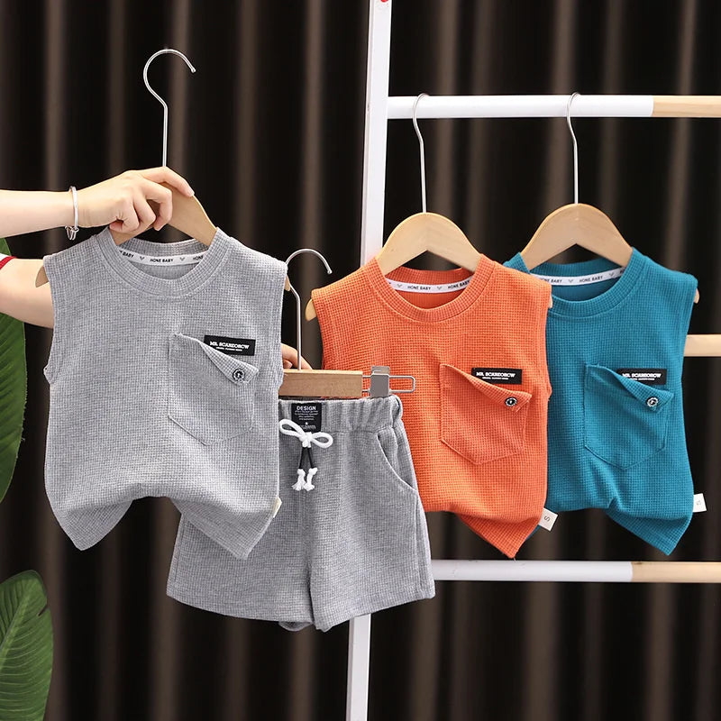 Conjunto Regata e Bermuda Infantil Style