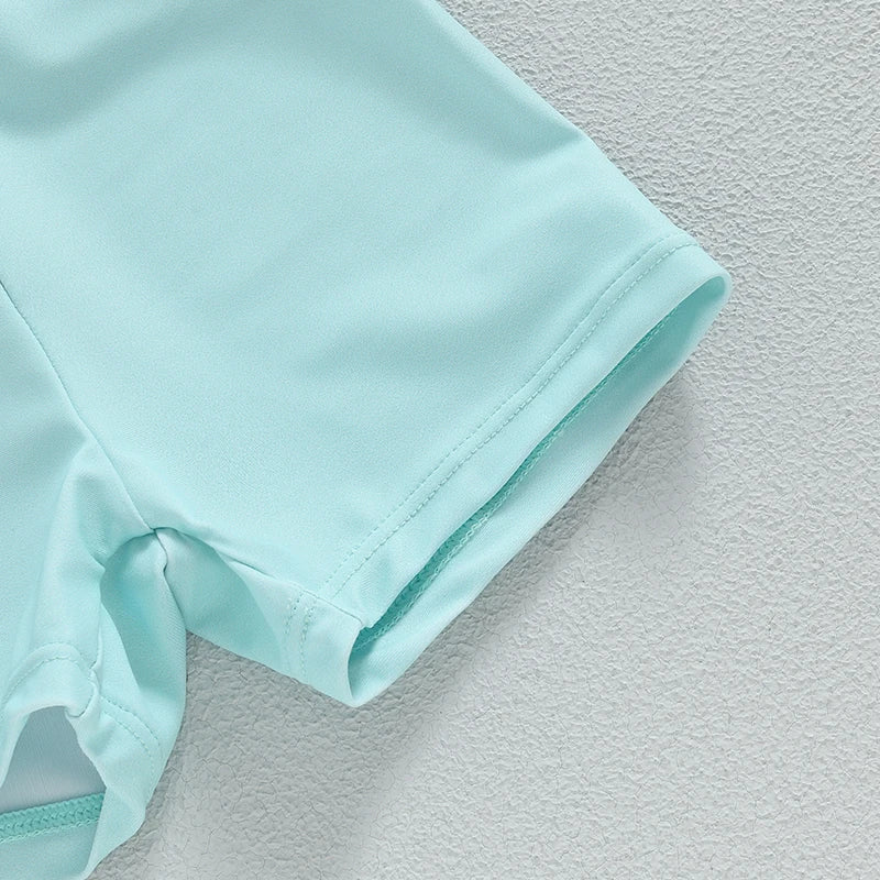 Conjunto de Praia Infantil Tubarão - Proteção UV e Conforto