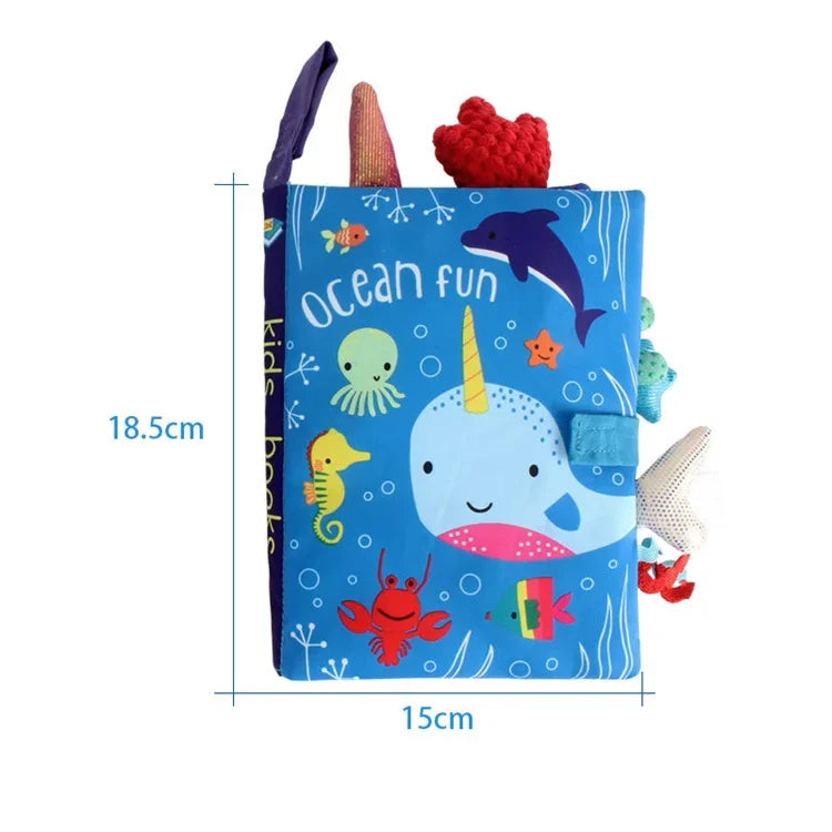 Livro de Tecido Para Bebês