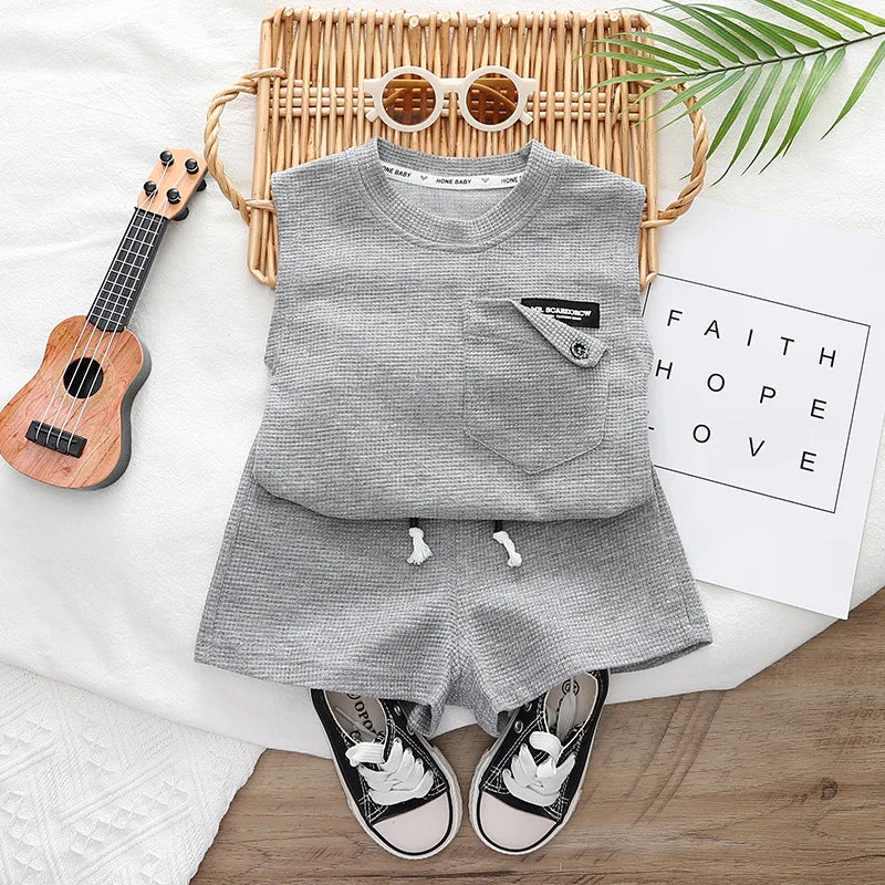 Conjunto Regata e Bermuda Infantil Style