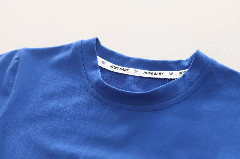 Conjunto Infantil Verão - Camiseta Urso e Shorts