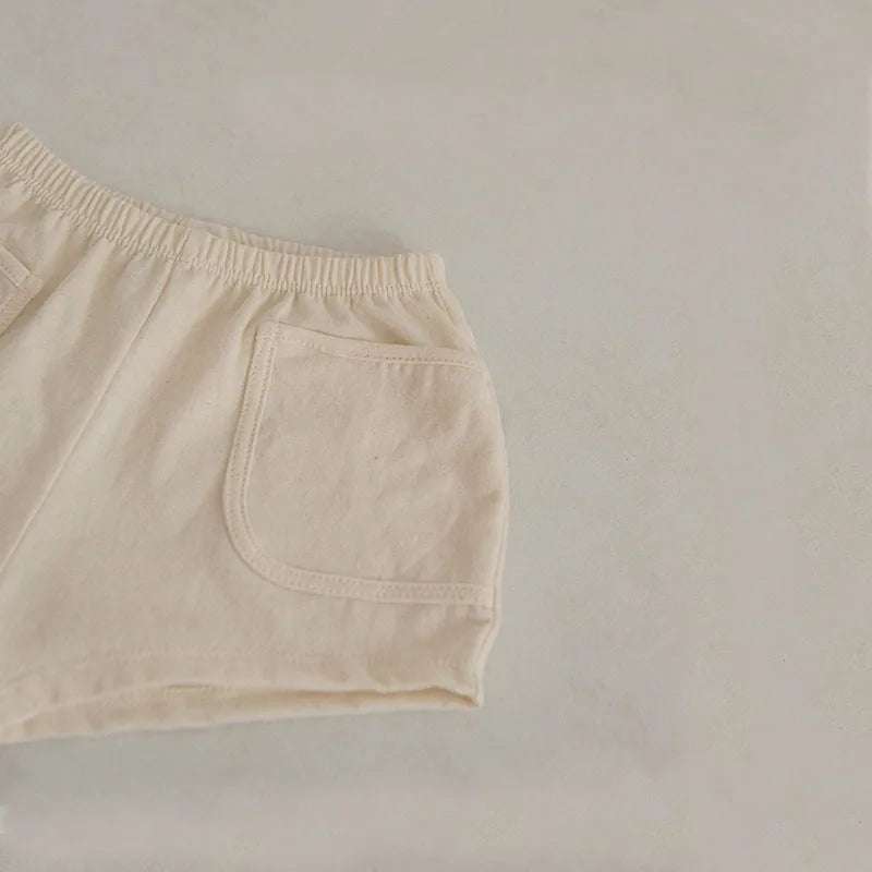 Conjunto Soft Verão Para Bebês Sem Mangas