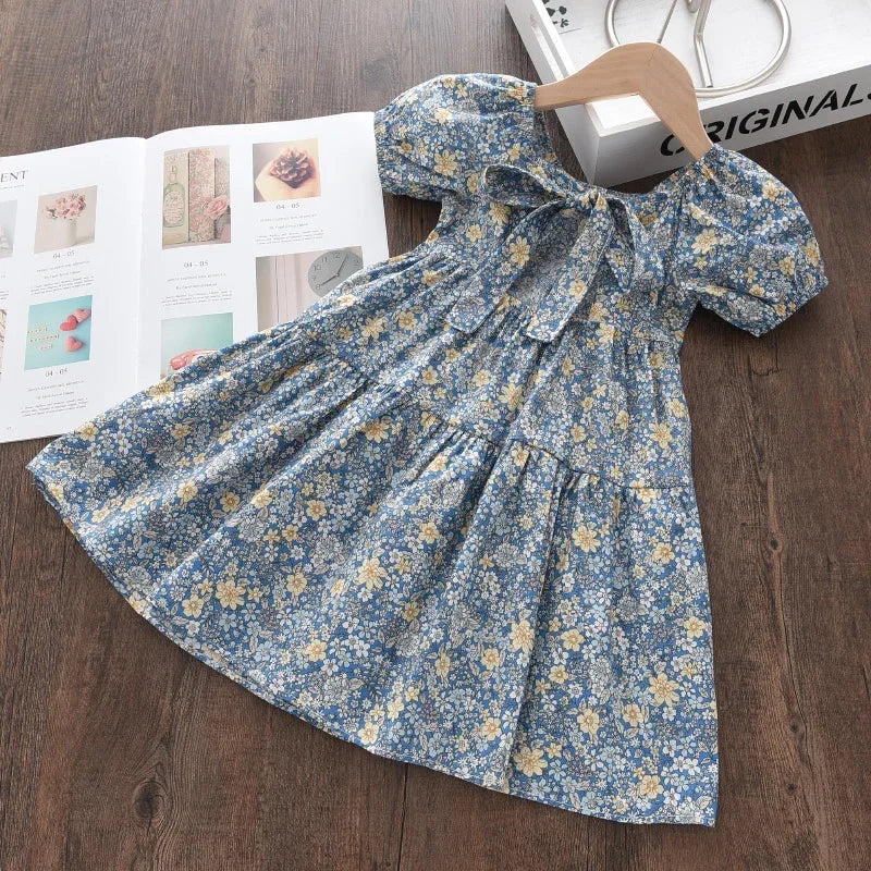 Vestido Princesa Xadrez Rosa Lolita Infantil