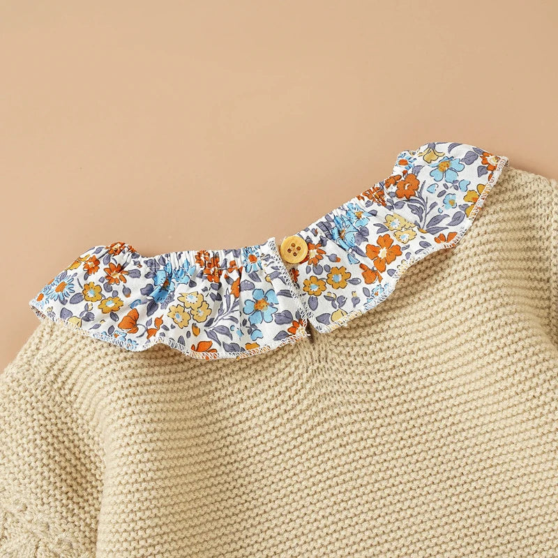 Conjunto Infantil Feminino Verão - Blusa e Shorts Florais
