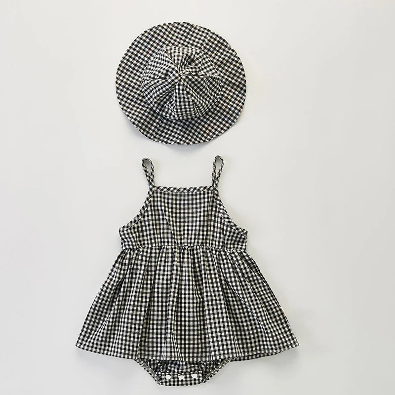Conjunto vestido e chapéu Baby Girl