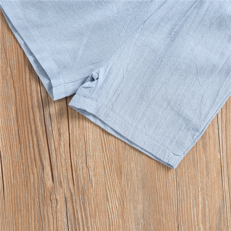 Conjunto Roupa Infantil Verão Social Meninos