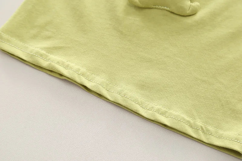 Conjunto Bebê Menino - Camiseta e Shorts Estampa Dinossauro (2 Peças)