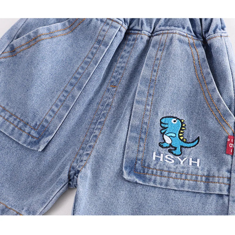 Conjunto Infantil Avião - Camiseta e Shorts Casuais (2 Peças)