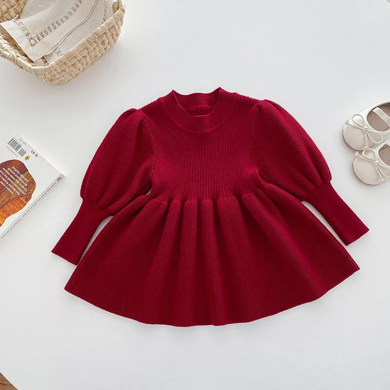 Vestido cores sólidas confortável