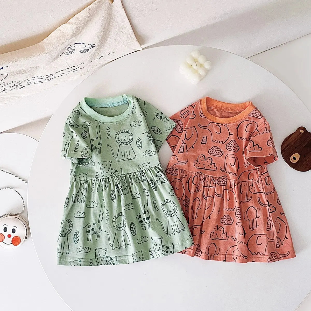 Vestidos Estampados 6 meses a 3 anos
