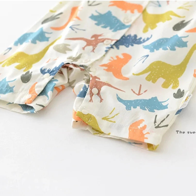 Macacão Curto de Dinossauro