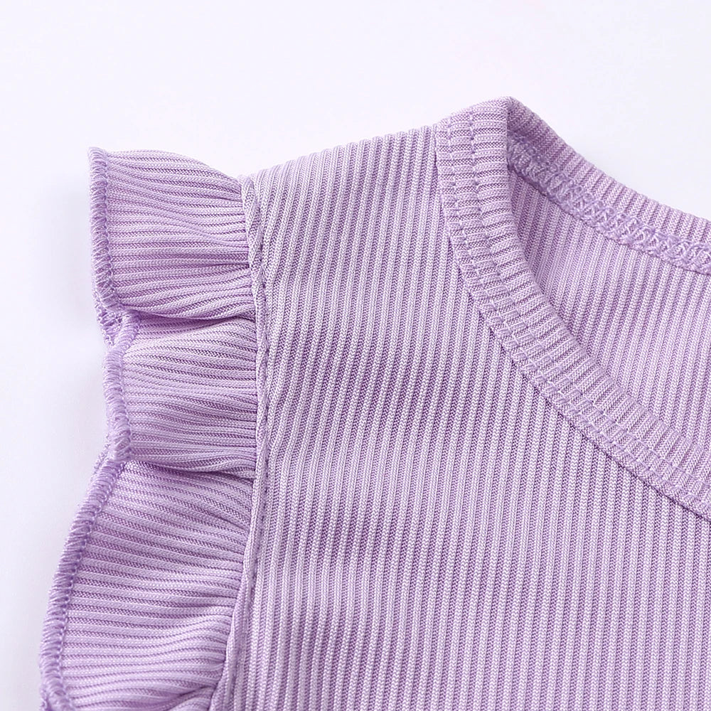 Conjunto Infantil Meninas com Babados