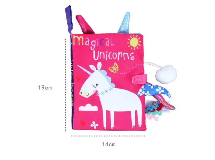 Livro de Tecido Para Bebês