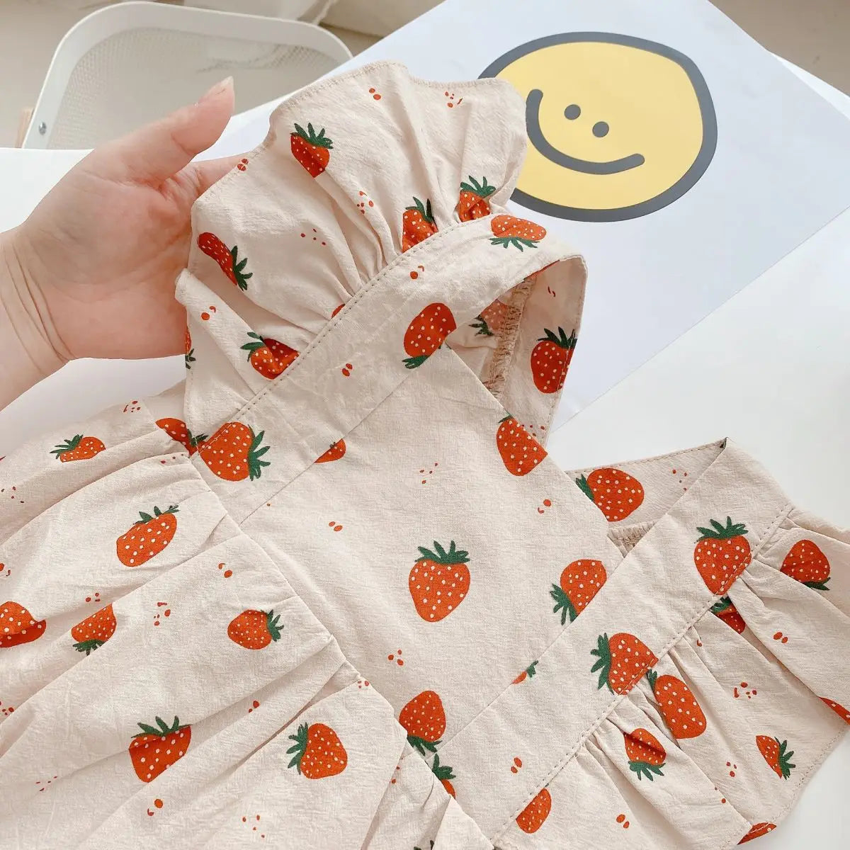 Macacão Bebê Princesa Morango
