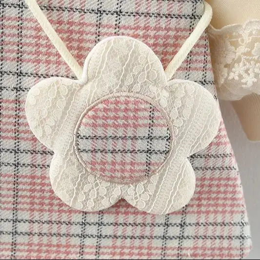 Vestido de Golinha com Manga Longa