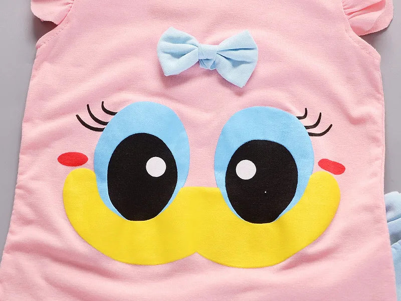 Conjunto Infantil de Colete e Shorts - Moda Verão