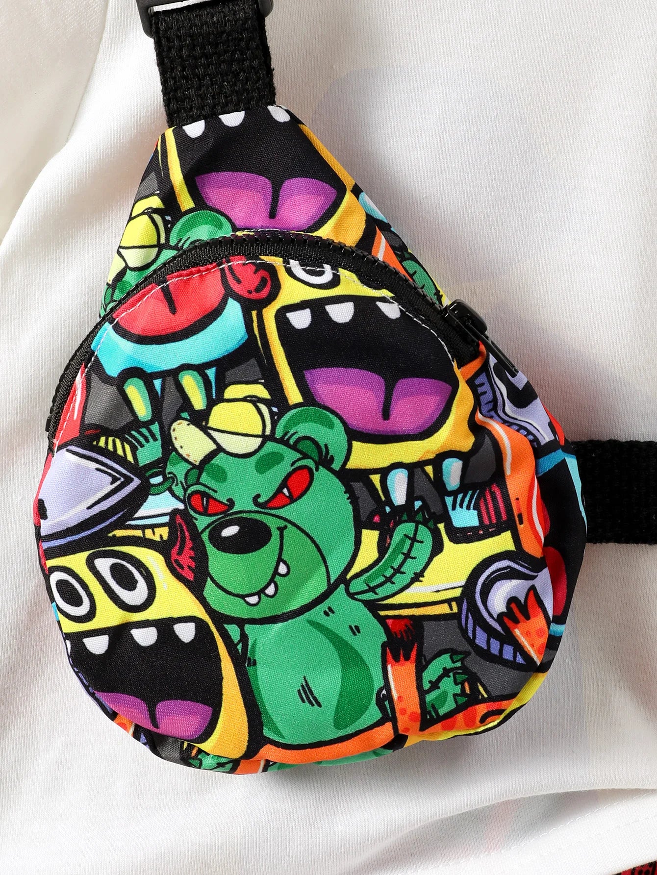 Conjunto Verão Infantil 4 Peças - Estampa Divertida