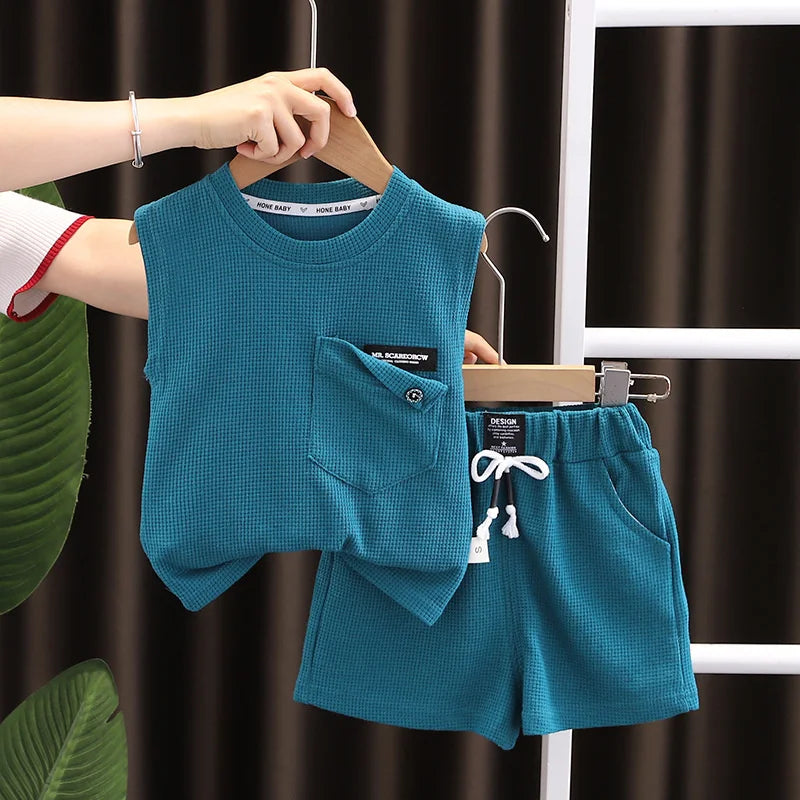 Conjunto Regata e Bermuda Infantil Style