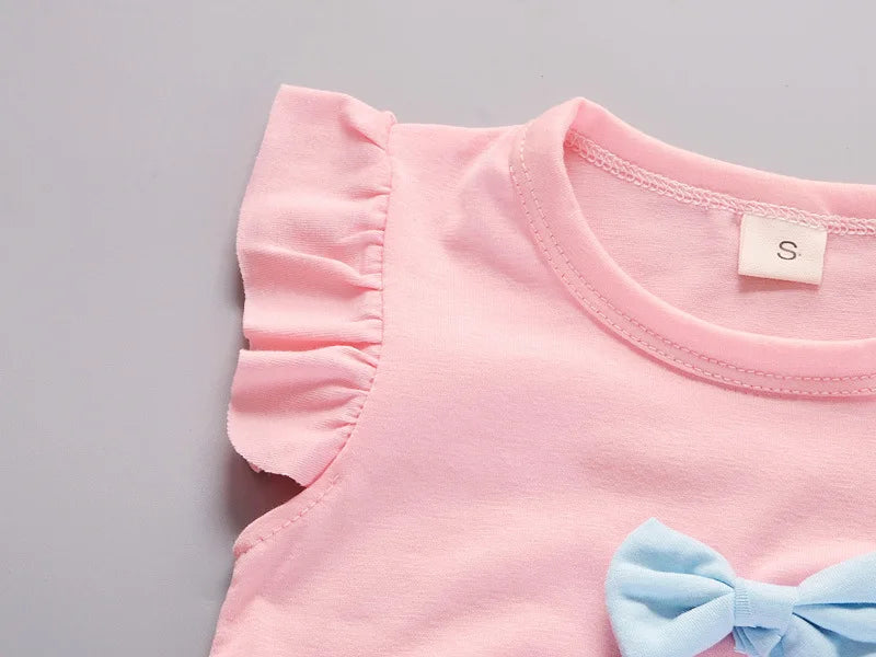 Conjunto Infantil de Colete e Shorts - Moda Verão