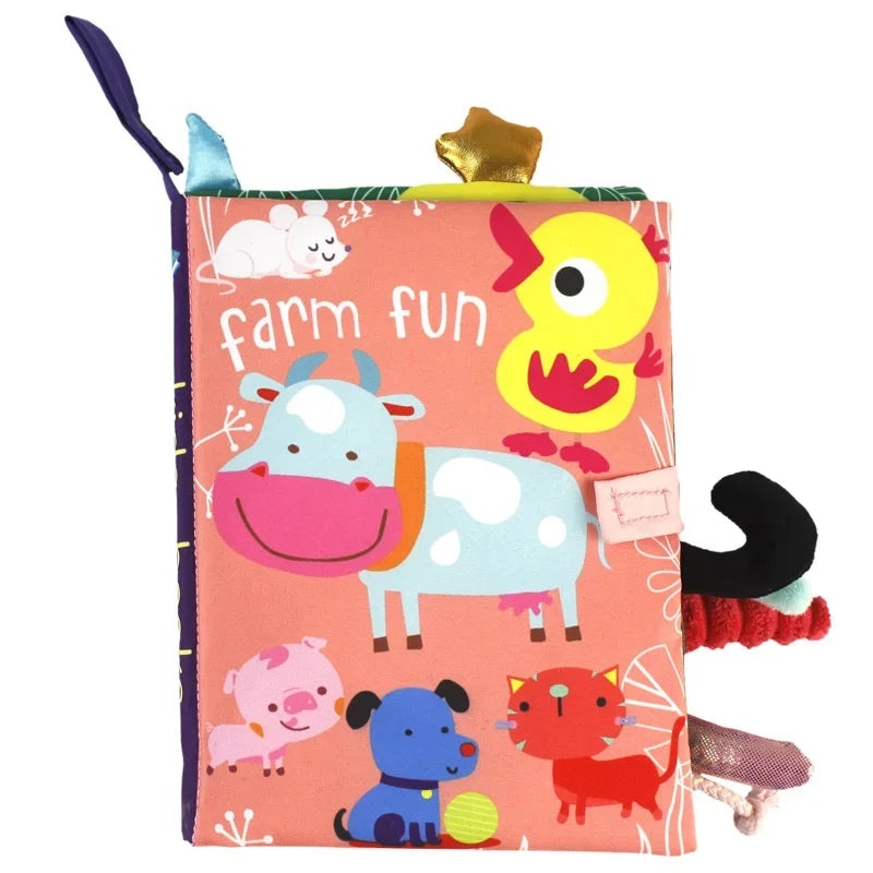 Livro de Tecido Para Bebês
