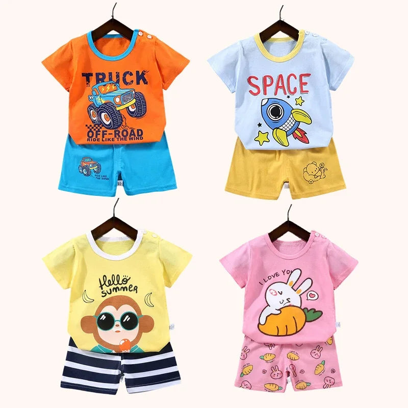 Conjunto Verão Roupa Infantil, Roupa Infantil, Roupa Infantil Meninos, Roupa Infantil Meninas, Roupa Bebê Menino, Roupa Bebê Menina, Moda Infanto Juvenil, Roupinha de Criança