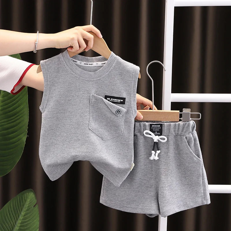 Conjunto Regata e Bermuda Infantil Style