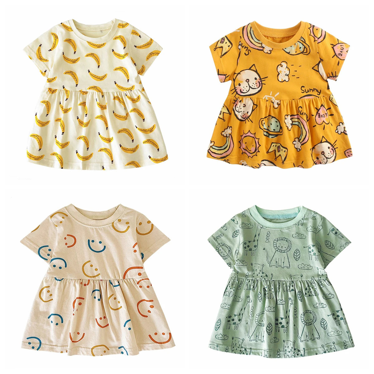 Vestido Verão Roupa Infantil, Vestido Menina 2 anos, Vestido Menina 3 anos, Vestido Menina 4 anos, Vestido Menina 5 anos, Roupa Infantil, Roupa Infantil Meninas, Moda Infanto Juvenil, Roupinha de Criança