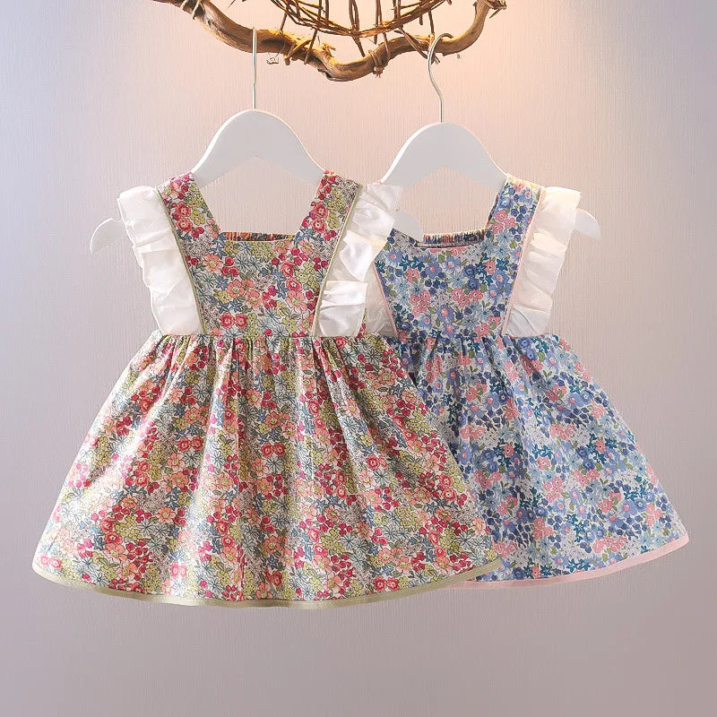 Vestido Princesa Bebê com Arco Grande - Verão