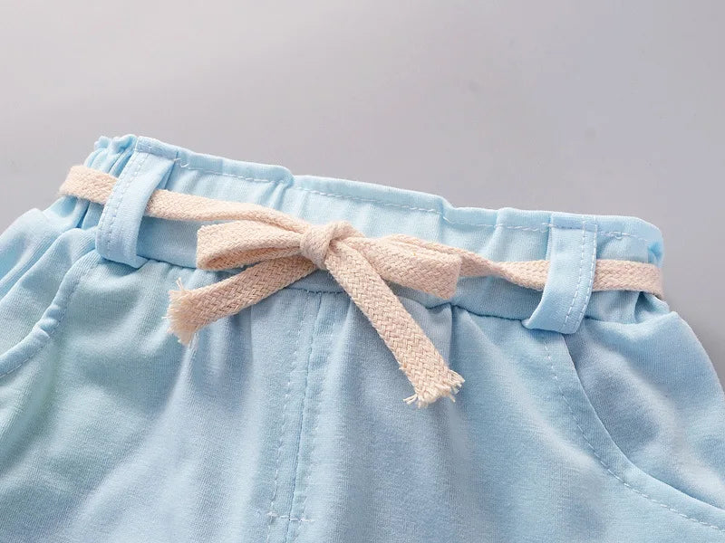 Conjunto Infantil de Colete e Shorts - Moda Verão