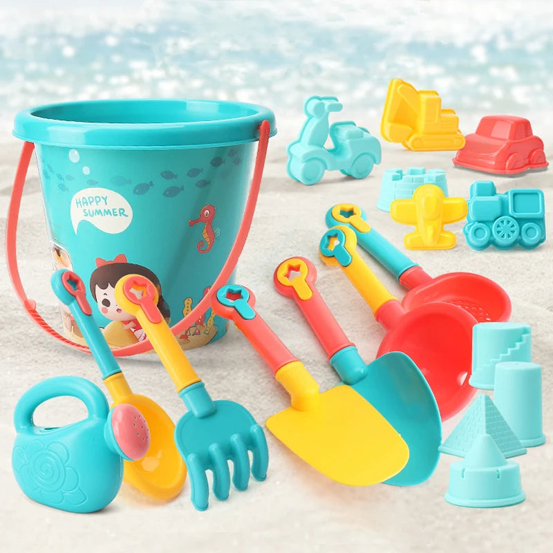 Kit de Brinquedos de Praia para Crianças - Diversão de Verão