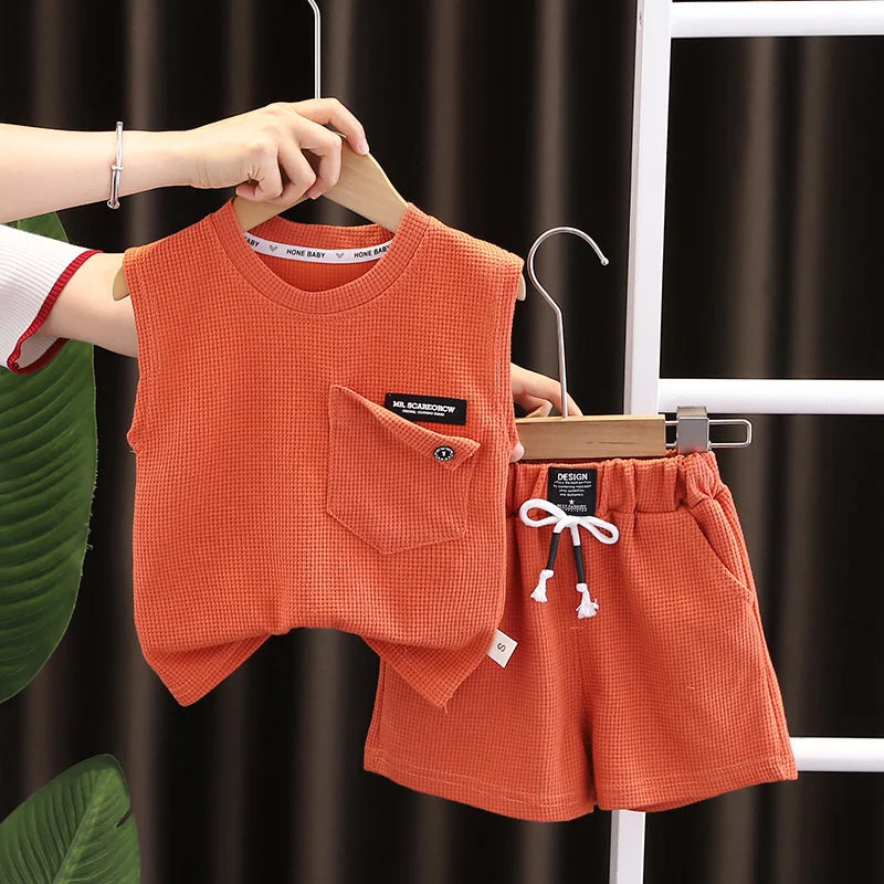 Conjunto Regata e Bermuda Infantil Style
