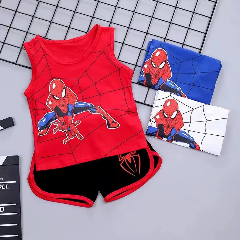 Conjunto Infantil Homem-Aranha: Camiseta e Shorts