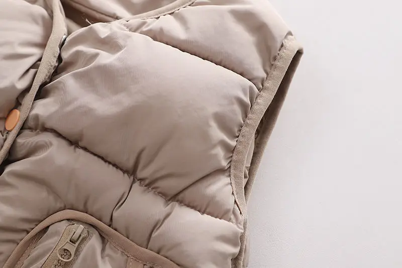 Conjunto Inverno acolchoado com Capuz e Veludo