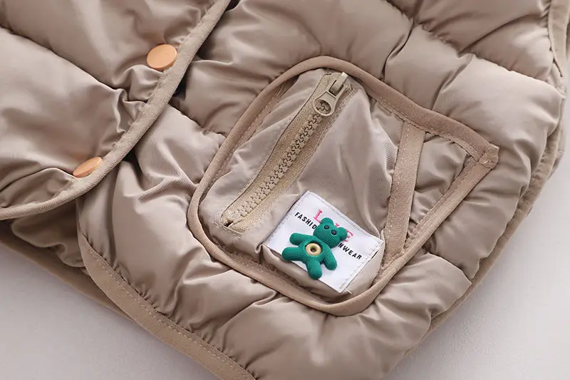 Conjunto Inverno acolchoado com Capuz e Veludo